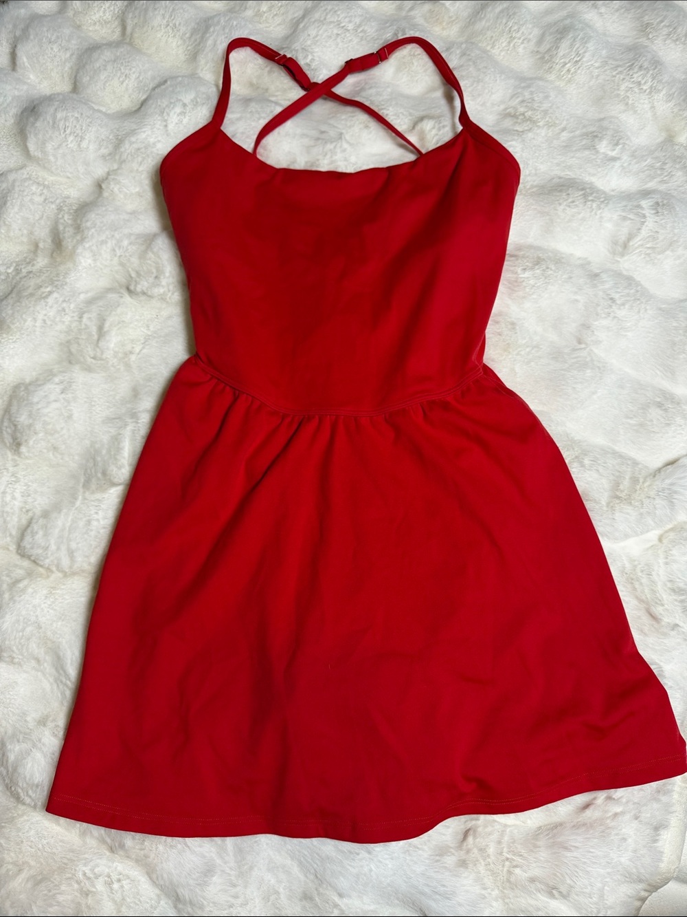 Hollister Red Crossback Mini Dress